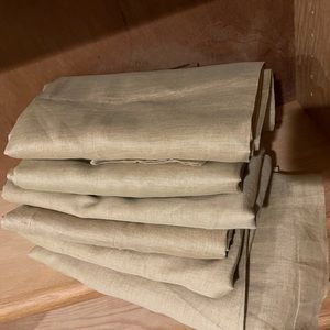 Pottery barn lightweight curtain panels